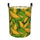 thumbnail image 1 of Balery Fresh Corn 1 Cesta de ropa redonda con asas, impermeable, independiente, para ropa, juguetes, dormitorio y familia-Medium, 1 of 6