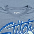 thumbnail image 7 of Stitch Chilling Boys Short Sleeve Light Blue Youth T-Shirt (US, Alpha, X-Small, Regular, Regular), 7 of 7
