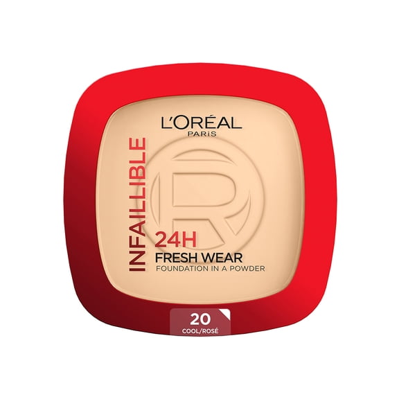 Maquillaje en polvo compacto L'Oréal Infallible 24h fresh wear 20 ivory 9 g