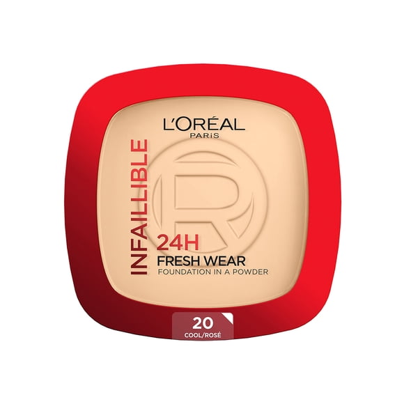 Maquillaje en polvo compacto L'Oréal Infallible 24h fresh wear 20 ivory 9 g
