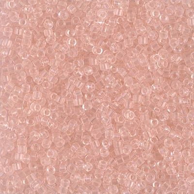 Miyuki Delica Seed Beads DB1103 11/0 Transparent Pink Mist 7.2 Grams