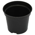 thumbnail image 2 of 10Pcs Black Plastic Plant Pots Multiple Sizes Large Flower Pot Strong Set Of 8, 2 of 9