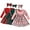 pink, variant on 2PCS Newborn Baby Christmas Princess Dress Set with Hairband for Girls Long Sleeve Plaid Skirt Outfit Infant Bow Tie Ruffle Casual Dress