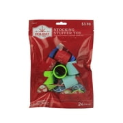 Holiday Time Christmas Plastic Stocking Stuffers Toys Multicolor - 24 Pieces
