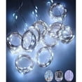 thumbnail image 3 of Cortinas Decorativas De 300 LED VIMI Serie De Luces Color Blanco, 3 of 8