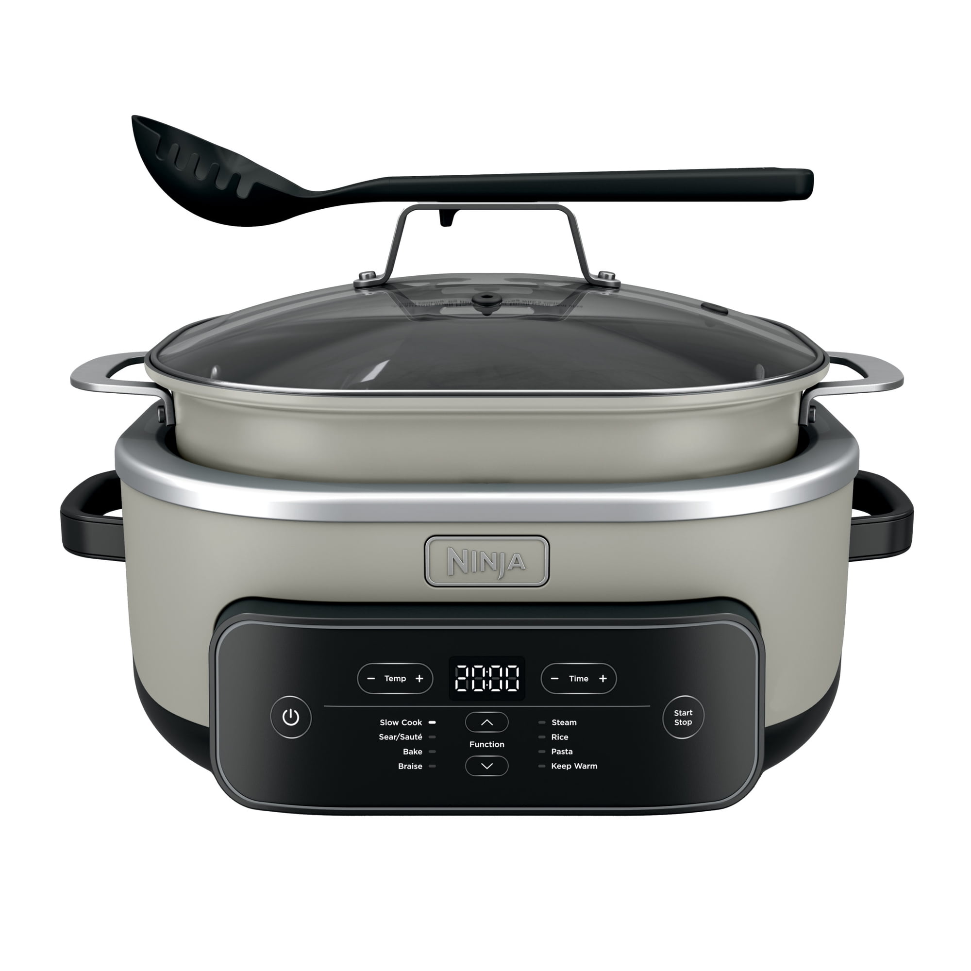 Ninja 8-in-1 PossibleCooker Plus 7.5 Qt Multi-Cooker, Slow Cooker, Steamer, Dutch Oven, MC2000WMSD Stone