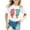 1White341, variant on XAOFW Kids 6 7 T-Shirt Graphic Number Print Blend Girls Boys Short Sleeve Round Neck Stylish Cozy Outdoor Activities Tee Shirts