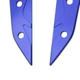 thumbnail image 3 of 2 Partes Bloqueo de Parabrisas Decorativo Motocicleta Proceso CNC Anodizadora Cubierta Compatible Rendimiento Reemplazar Ajuste de Ajuste de Modificac azul Yotijar Decorativo de parabrisas, 3 of 4