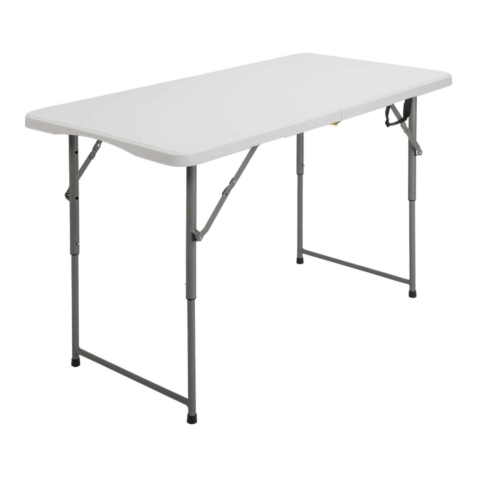 4ft Foldable Lift Patio Plastic Table, White