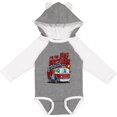 thumbnail image 3 of Inktastic Big Brother Fire Truck Boys Long Sleeve Baby Bodysuit, 3 of 5