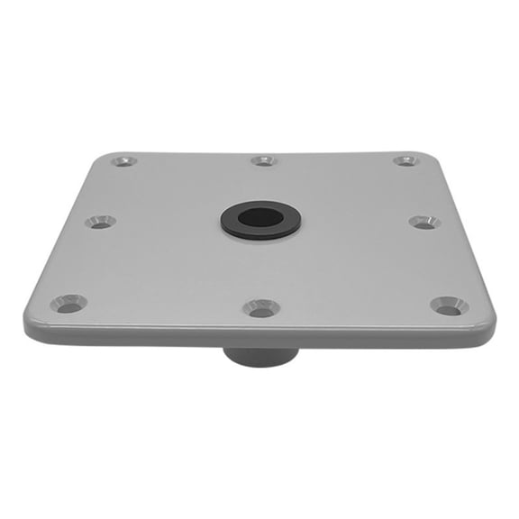 Abbraccia Swivel Chair Base Boat Seat Mount Pedestal Aluminum Alloy Plate with Stable Support Function for Anglers and Recreational Boats