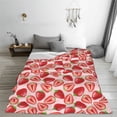 thumbnail image 5 of Vsdgher Cute Strawberry Ultra-Soft Micro flannel Blanket Throw Blankets for Couch Sofa, Bed (4 sizes)-60"x50", 5 of 7