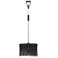 thumbnail image 3 of Snow Pusher, Snow Shovel Aluminium Alloy Detachable Large Capacity  for Winter, 3 of 7