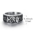 thumbnail image 2 of ELFASIO Stainless Steel Octopus Ring for Men Tentacles Retro Gothic Punk Style Jewelry Silver Black Vintage Rings,Size 10, 2 of 5