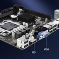 thumbnail image 2 of Placa Base De Escritorio H61 Placa base para computadora M.2 NVME LGA1155 PC Gamer Placa base 16GB RAM ITX H61S, 2 of 8