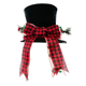 thumbnail image 1 of Adorno para árbol de Navidad con pajarita grande, decoraciones navideñas para escritorios, adornos navideños, braguero de árbol de Navidad negro, pajarita, sombrero, decoraciones Excelente Rendimiento ER007928WZ, 1 of 5
