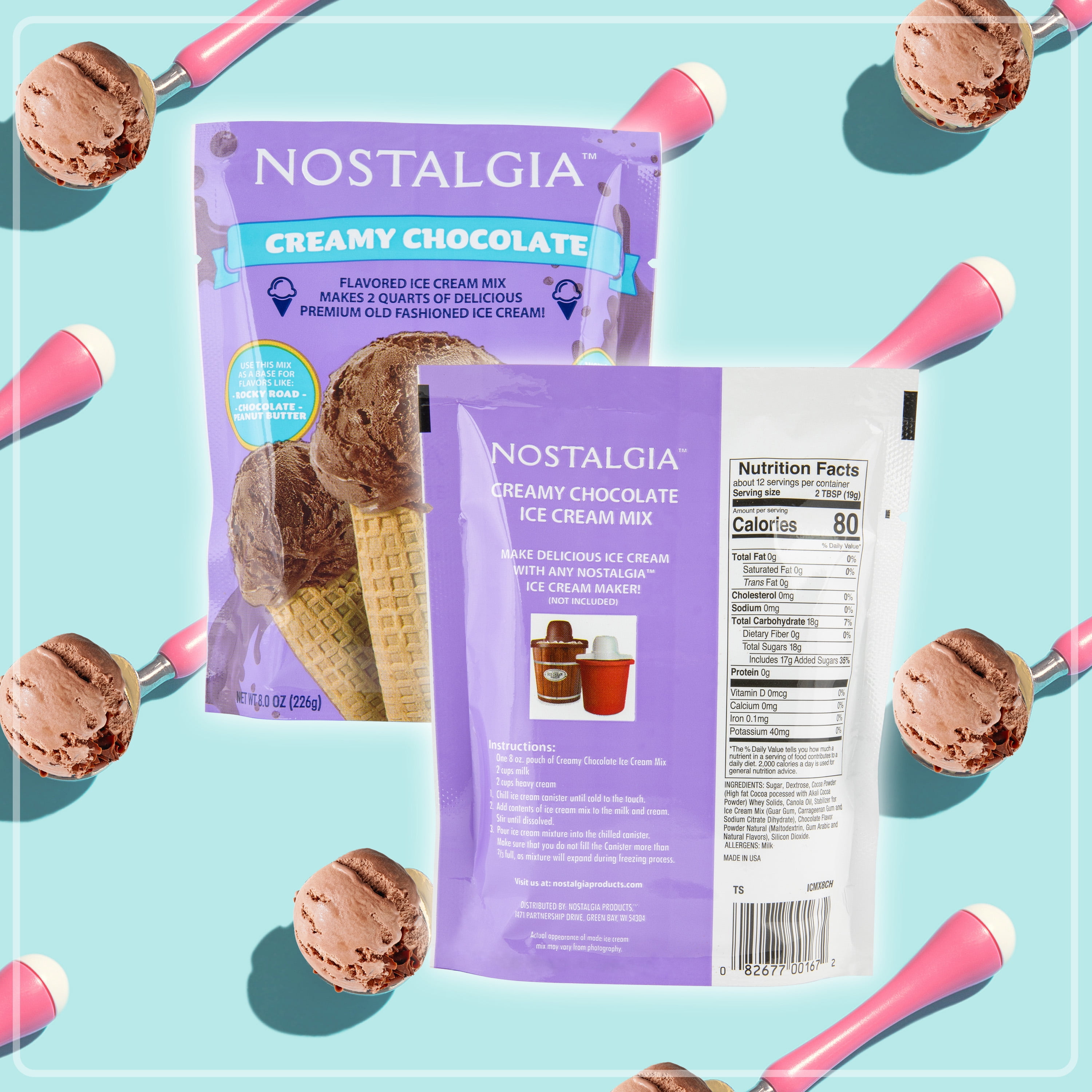 Nostalgia ice cream mix walmart hot sale