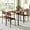 Walnut, variant on CZMJY Dining Table Set for 4, Modern Table and Chairs Set of 4 for Kitchen Dining Room Breakfast Nook (Walnut)