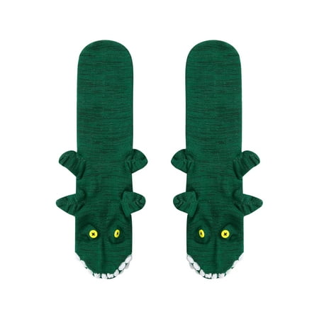 

Amuver Men Women Winter Socks Knit Warm Funny Animal Print Novelty Crew Socks Clothing Accessory