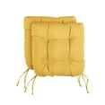 thumbnail image 2 of Sorra Home Daffodil Tufted Chair Cushion Round U-Shaped Back 19 x 19 x 3 (Set of 2), 2 of 3