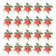 thumbnail image 2 of Juego de 20 colgantes de esmalte navideño con diseño de alce y campana de ciervo para hacer joyas DIY, 2 of 8