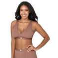 thumbnail image 4 of Kindly Yours Women’s So Comfy Wire-Free Rib Lounge Bra, Sizes S-XXXL, 4 of 7