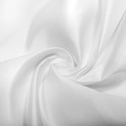 Matte Satin (Peau de Soie) Duchess Fabric Bridesmaid Dress 60" Wide Sold BTY Many Colors (White)