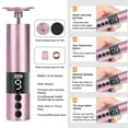 thumbnail image 6 of Eurhowing Electric Foot Callus Remover, Rechargeable Foot File with 20 Sandpaper Disks, Portable Pedicure Tools for Hard Skin, Pink, 6 of 9