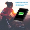 thumbnail image 6 of WISTA 64GB Bluetooth 5.2 Lossless Sound Digital MP3 MP4 Player - 2.8-inch HD Full Touch Screen Streaming Music Player with E-books Clock FM Radio Pedometer Recording, 6 of 8