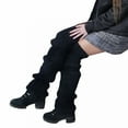 thumbnail image 3 of ACDANC Cable Knit Leg Warmers Winter Thick Knee High Long Socks Boot Socks, 3 of 5