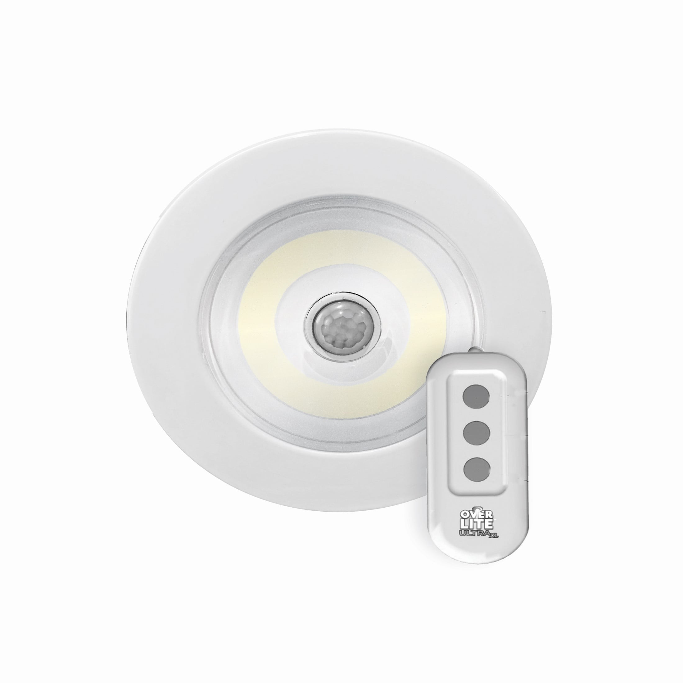 Over Lite Ultra 3x Motion Activated Ceiling Wall Light Remote Control 400 Lumens for sale online 