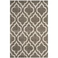 thumbnail image 5 of SAFAVIEH Hudson Louise Geometric Shag Area Rug, Grey/Ivory, 4' x 6', 5 of 10