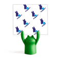 thumbnail image 1 of American Democratic chotu Blue repeat Estante de notas, estante de ranas de animales de dibujos animados, 1 of 3