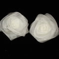thumbnail image 2 of The Ribbon People Club Pack of 72 Sheer Ivory Rose Craft Ribbon Flowers 1.5", 2 of 2