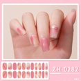 thumbnail image 4 of Pack of 22 Nail Stickers Creative Adhesive Nail Art Decal Manicure Decoration Nail Polish Full Cover Press On Nail Strip, 4 of 4