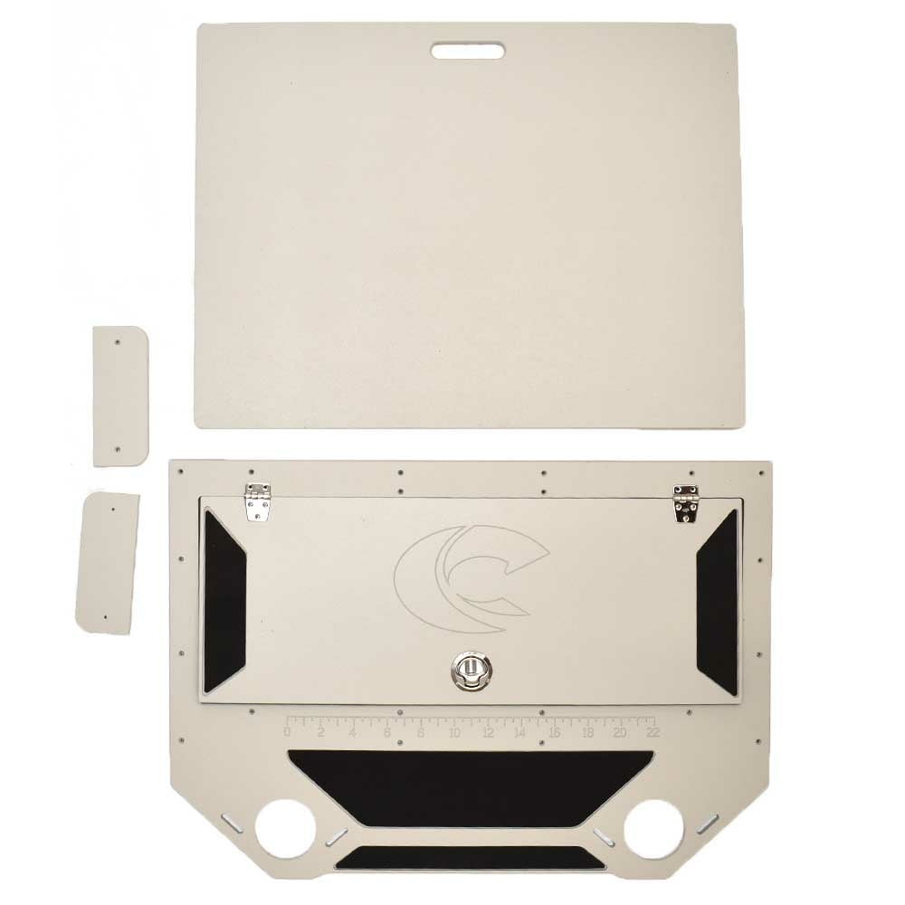 Crestliner Pontoon Boat Fish Station Panels 2311144 2019 Dolphin Gray (Kit)