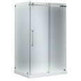 thumbnail image 6 of Aston SEN976F-TR-SS-48-10-R Moselle 48" Wide X 77-1/2" High Frameless Sliding Shower, 6 of 7