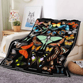 thumbnail image 4 of Manta de franela con impresión 3D, manta doble gruesa, manta para aire acondicionado, manta para bebé, manta para cama, manta con estampado, 4 of 5
