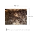 thumbnail image 4 of Alfombra Para Sala Recamara Tapete Tipo Shag Multiusos, 4 of 5