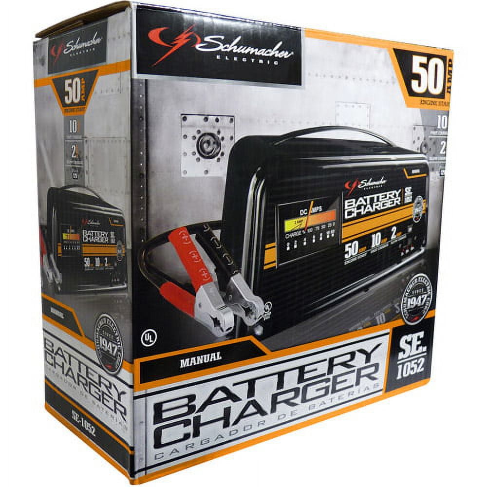 Schumacher SE 1052 50 10 2 Amp Manual Starter Charger