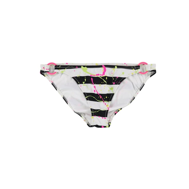 Aeropostale Mujeres Tops & Bottoms Mix N Match Bikini, Blanco, Grande