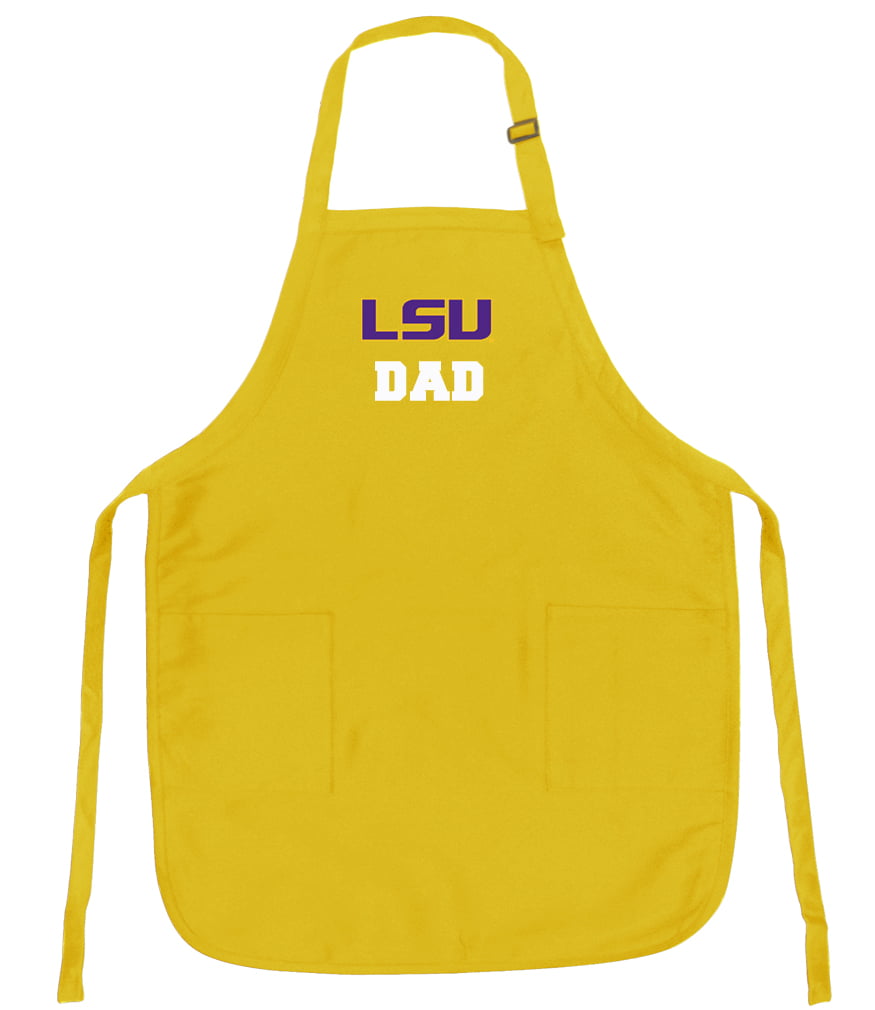 Broad Bay LSU Tigers Apron Large Size Aprons LSU Gift for Men or Women Man Him Her 