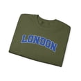 thumbnail image 3 of London Sweatshirt Gifts Crew Neck Shirt Long Sleeve Unisex, 3 of 7