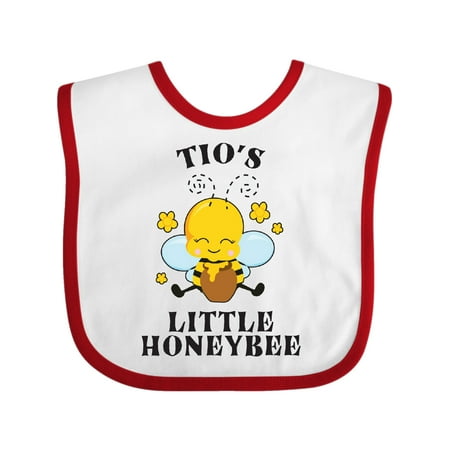 

Inktastic Cute Bee Tio s Little Honeybee with Stars Gift Baby Boy or Baby Girl Bib