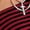 Burgundy, variant on Women's Striped Two-Piece Lounge Set, Off-Shoulder Top, Drawstring Wide-Leg Pants