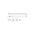 thumbnail image 4 of Deltana 12SBCS26 12" Surface Bolt; Concealed Screw; Heavy Duty; Bright Chrome Finish, 4 of 4