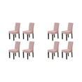 thumbnail image 3 of Wweixi 4pack/lot Stylish Chair Covers For Dining - Transform Dining Room With Ease Durable Cover For Dining roses 2Set, 3 of 6