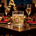 thumbnail image 4 of Christmas Icon Juice Glass - 14 oz Snowman Stemless Drinking Glass Cup for Holiday Party Supplies Gifts, 4 of 6
