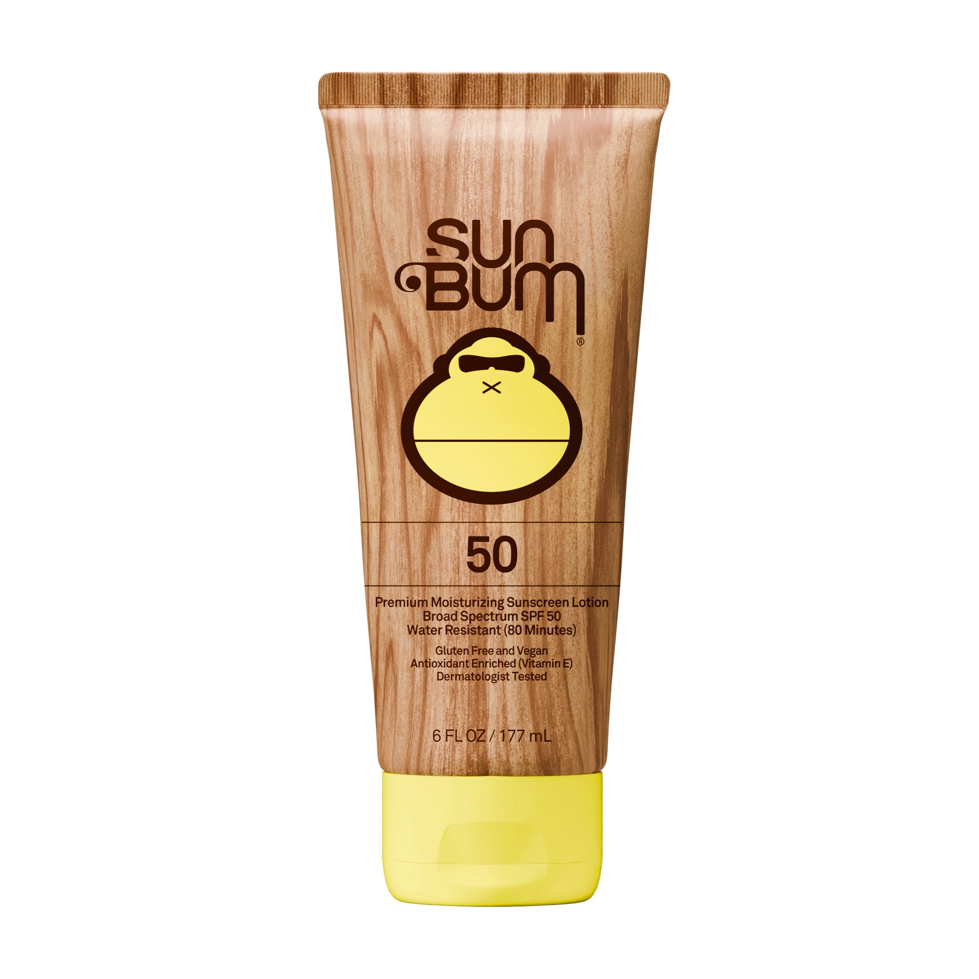 Sun Bum Premium Moisturizing Sunscreen Lotion, Original, SPF 50, 6 oz