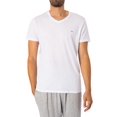 thumbnail image 2 of Diesel 3 Pack Lounge Michael V-Neck T-Shirts, White, 2 of 6